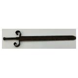 Vintage Metal Handmade Sword 22" Blade