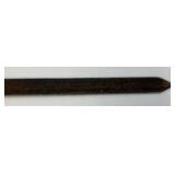 Vintage Metal Handmade Sword 22" Blade
