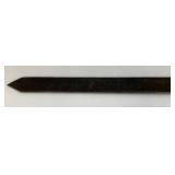 Vintage Metal Handmade Sword 22" Blade