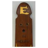 Vintage Wood Hand Carved Fraternity House Paddle 24"