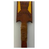 Vintage Wood Hand Carved Fraternity House Paddle 24"