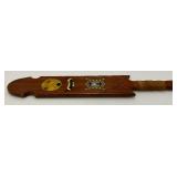 Vintage Wood Hand Carved Fraternity House Paddle 24"