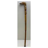 Antique Handmade Walking Cane And More