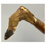 Antique Handmade Walking Cane And More