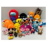 Misc. Collectible Plush Toys Including Pokemon, Care bears, Disney & More (Some New With Tags)
