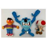 Misc. Collectible Plush Toys Including Pokemon, Care bears, Disney & More (Some New With Tags)