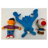 Misc. Collectible Plush Toys Including Pokemon, Care bears, Disney & More (Some New With Tags)