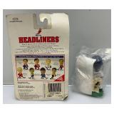 Misc. Vintage Headliners Collectible Miniature Sports Figures Including Vin Baker & More