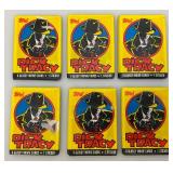 Vintage DICK TRACY Wax Packs Of Trading Cards