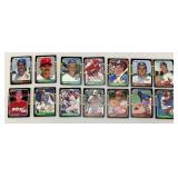 Unsorted 1986 Donruss Baseball Cards