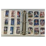 Unsorted 1991 Edition Upper Deck Baseball Cards In Album