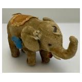 Antique Key Wind Mechanical Elephant Head And Legs Move. (Needs A Little Oil) But Works 3" x 4" x 6" As Seen