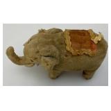 Antique Key Wind Mechanical Elephant Head And Legs Move. (Needs A Little Oil) But Works 3" x 4" x 6" As Seen