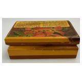 Misc. Vintage Items Including Wooden Boxes And Copper Items