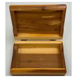 Misc. Vintage Items Including Wooden Boxes And Copper Items