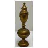 Misc. Vintage Brass Items Oincluding Cherub Clock And More