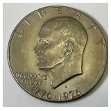 1776-1976 D Bicentennial Eisenhower Type 1 Wide Print