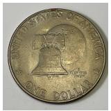 1776-1976 D Bicentennial Eisenhower Type 1 Wide Print