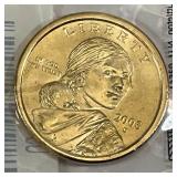 2003 D Sacagawea Native American Dollar (Factory Sealed Uncirculated-60)