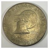 1776-1976 D Bicentennial Eisenhower Type 1 Wide Print