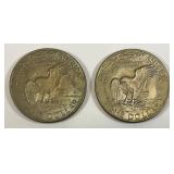 1972 No Mint Mark Eisenhower One Dollar Coins
