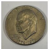 1776-1976 D Bicentennial Eisenhower Type 1 Wide Print