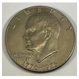 1776-1976 D Bicentennial Eisenhower Type 1 Wide Print