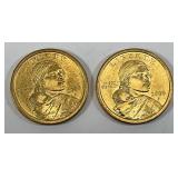 2000 P Sacagawea Native American Dollars