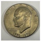 1776-1976 D Bicentennial Eisenhower Type 1 Wide Print