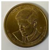 1961-1963 USA Presidential $1 Coin John F. Kennedy No Mint Mark