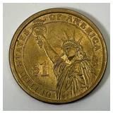 1961-1963 USA Presidential $1 Coin John F. Kennedy No Mint Mark