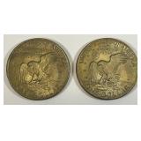 1972 No Mint Mark Eisenhower One Dollar Coins