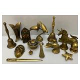 Misc. Vintage Collectible Brass Animals & More