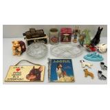 Misc. Vintage Collectible Items Including Dogs And More