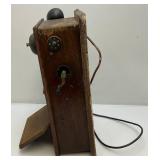 Vintage Crank Wall Telephone (Crank Still Works) Has Everything Inside
