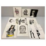 Misc. Hand Drawn Sketches (VERY COOL)