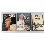 Misc. Books Including American Billboard 100 Years, Diana And More