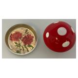 Vintage Collectibles Including KEMPS Ice Cream Hat, Tabasco Metal Serving Tray And More