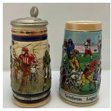 Vintage Collectibles Including KEMPS Ice Cream Hat, Tabasco Metal Serving Tray And More