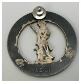 Vintage (RARE) National Guard Recruiter Badge 2"