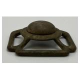 Antique Civil War Brass Buckle 2 1/4" x 2 1/4"