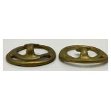 Antique Civil War Brass Buckles