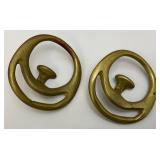 Antique Civil War Brass Buckles
