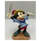 Vintage WDCC Walt Disney Collectors Society 1993 Members Only Sculpture Animators Chioce "Brave Little Tailor" Mickey Mouse In Original Box With COA