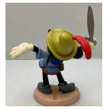 Vintage WDCC Walt Disney Collectors Society 1993 Members Only Sculpture Animators Chioce "Brave Little Tailor" Mickey Mouse In Original Box With COA