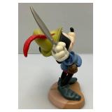 Vintage WDCC Walt Disney Collectors Society 1993 Members Only Sculpture Animators Chioce "Brave Little Tailor" Mickey Mouse In Original Box With COA