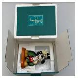 Vintage WDCC Mickey Mouse Magician Mickey " On With The Show" 1997 Membership Sculpture In Original Box With COA