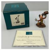Vintage WDCC Mickey Mouse "A Merry Christmas For You" Mickey