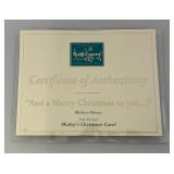 Vintage WDCC Mickey Mouse "A Merry Christmas For You" Mickey