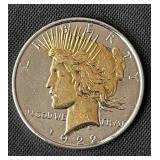 1922 Peace Dollar (Colorized)